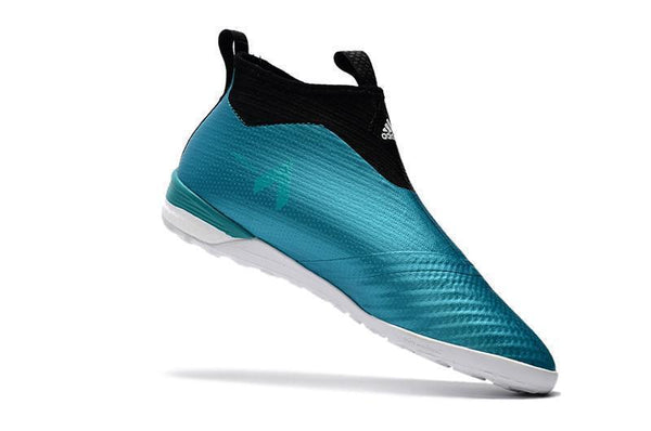 Adidas ACE Tango 17+ Purecontrol IC ACE17039 Sky Blue Chrome - SocSports