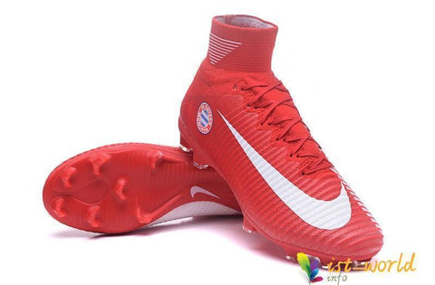 Nike Mercurial Superfly V Fc Bayern Munich Fg Cleats Red White - SocSports
