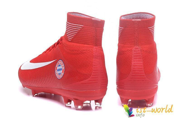 Nike Mercurial Superfly V Fc Bayern Munich Fg Cleats Red White - SocSports