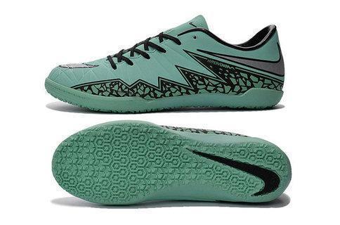 Nike Hypervenom Phelon II IC DB0019 Green Glow Black Metallic Silver - SocSports