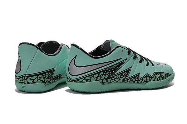 Nike Hypervenom Phelon II IC DB0019 Green Glow Black Metallic Silver - SocSports