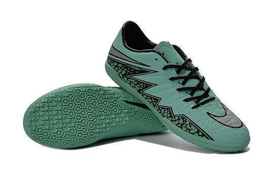 Nike Hypervenom Phelon II IC DB0019 Green Glow Black Metallic Silver - SocSports