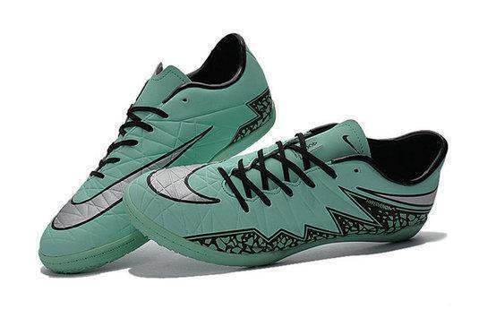 Nike Hypervenom Phelon II IC DB0019 Green Glow Black Metallic Silver - SocSports