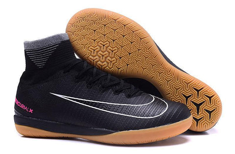 Nike MercurialX Proximo II IC Football Boots IC0049 Black White Pink - SocSports