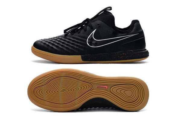Nike MagistaX Finale II IC Soccer Shoes Black Gum Light Brown - SocSports