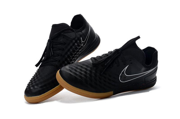 Nike MagistaX Finale II IC Soccer Shoes Black Gum Light Brown - SocSports