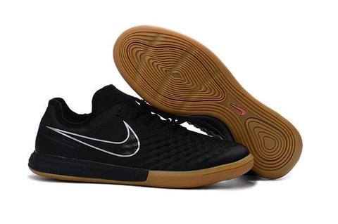 Nike MagistaX Finale II IC Soccer Shoes Black Gum Light Brown - SocSports