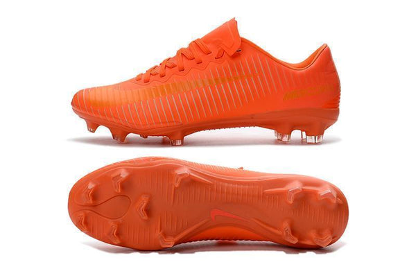 Nike Mercurial Vapor XI FG Soccer Cleats Total Orange - SocSports