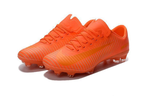 Nike Mercurial Vapor XI FG Soccer Cleats Total Orange - SocSports