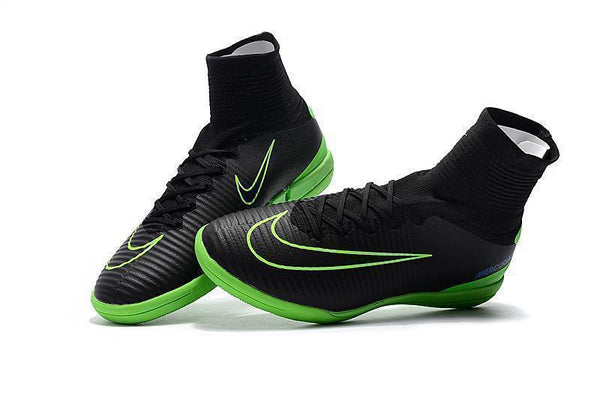 Nike MercurialX Proximo II IC Black Electric Green Paramount Blue - SocSports