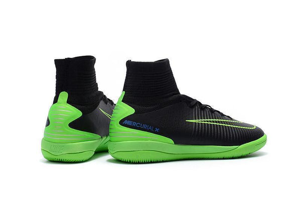 Nike MercurialX Proximo II IC Black Electric Green Paramount Blue - SocSports