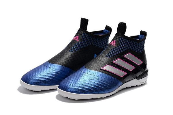 Adidas ACE Tango 17+ Purecontrol IC ACE17018 Core Black/White/Blue - SocSports