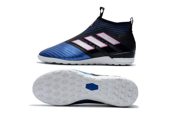 Adidas ACE Tango 17+ Purecontrol IC ACE17018 Core Black/White/Blue - SocSports