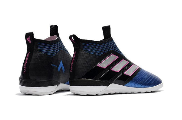 Adidas ACE Tango 17+ Purecontrol IC ACE17018 Core Black/White/Blue - SocSports