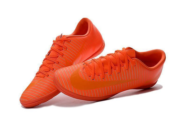 Nike Mercurial Victory VI IC Soccer Shoes Bright Crimson Hyper Orange - SocSports