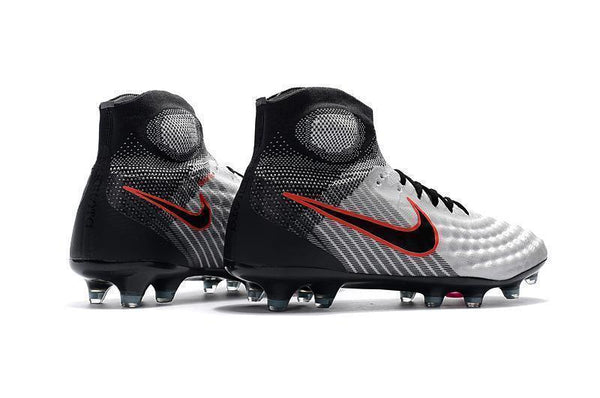 Nike Magista obra II FG White Black Red - SocSports