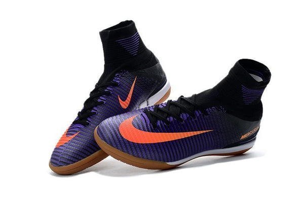 Nike MercurialX Proximo II IC IC00043 Black Total Crimson Hyper Grape - SocSports