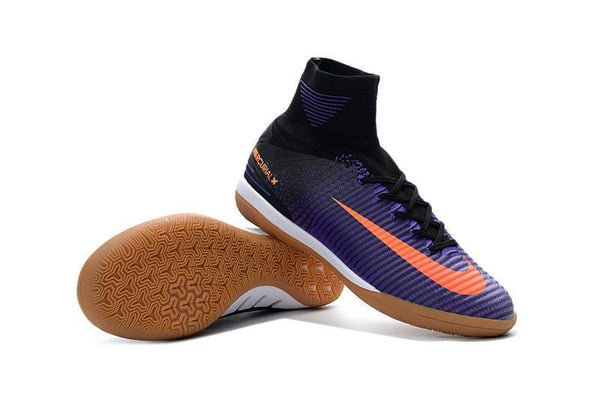 Nike MercurialX Proximo II IC IC00043 Black Total Crimson Hyper Grape - SocSports