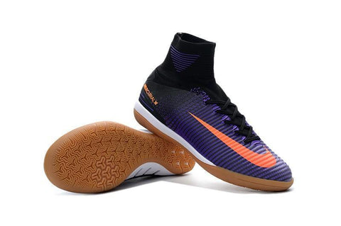 Nike MercurialX Proximo II IC IC00043 Black Total Crimson Hyper Grape - SocSports