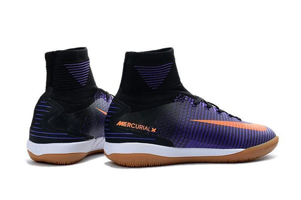 Nike MercurialX Proximo II IC IC00043 Black Total Crimson Hyper Grape - SocSports