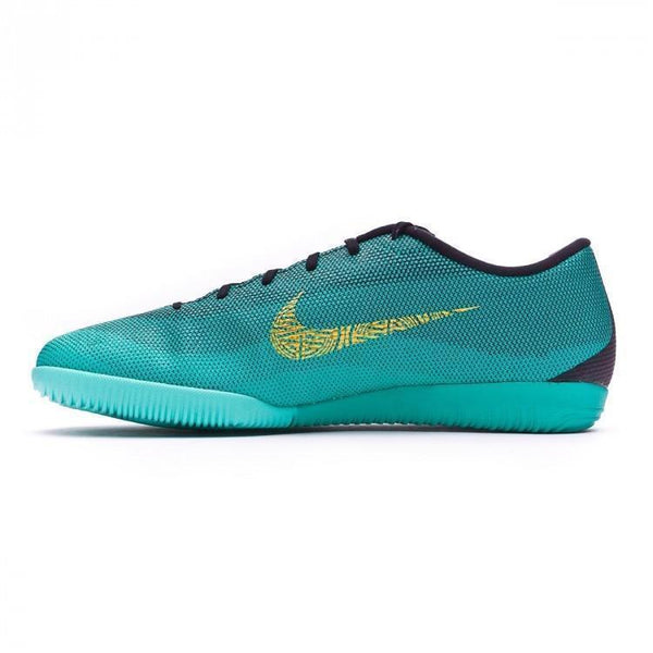 Nike Mercurial VaporX XII Academy CR7 IC Soccer Cleats Clear Jade - SocSports