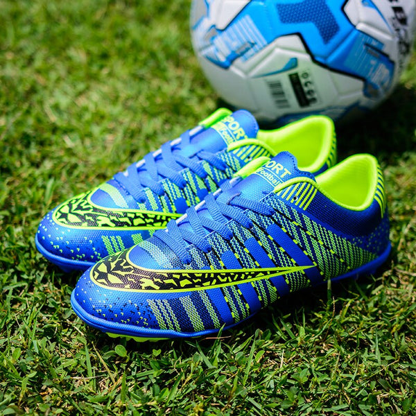 Fires Men's Football Shoes Indoor Turf Plus Size 45 Sports Sneakersl Soccer Shoes Sneakers chaussure de foot Football Boots