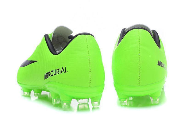 Nike Mercurial Vapor XI AG Soccer Cleats Electric Green Black - SocSports