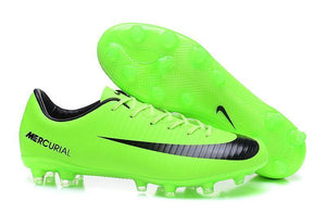 Nike Mercurial Vapor XI AG Soccer Cleats Electric Green Black - SocSports