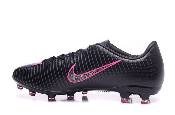 Nike Mercurial Vapor XI AG Soccer Cleats Black Pink - SocSports