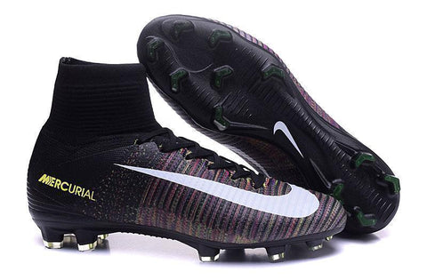 Nike Mercurial Superfly V FG Soccer Cleats Pitch Dark Pack - SocSports