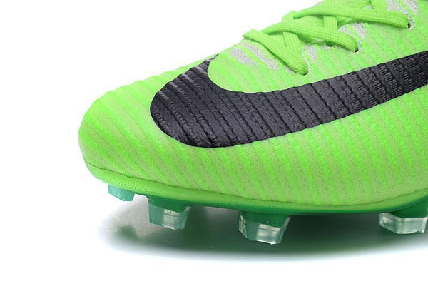 Nike Mercurial Superfly V FG Soccer Cleats Grass Green Black - SocSports
