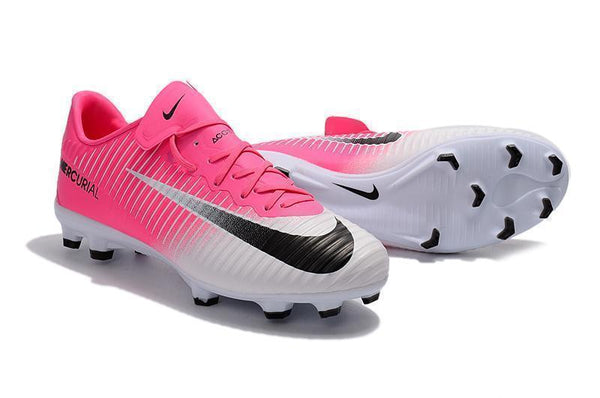 Nike Mercurial Vapor XI FG Soccer Cleats Racer Pink White Black - SocSports