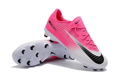 Nike Mercurial Vapor XI FG Soccer Cleats Racer Pink White Black - SocSports