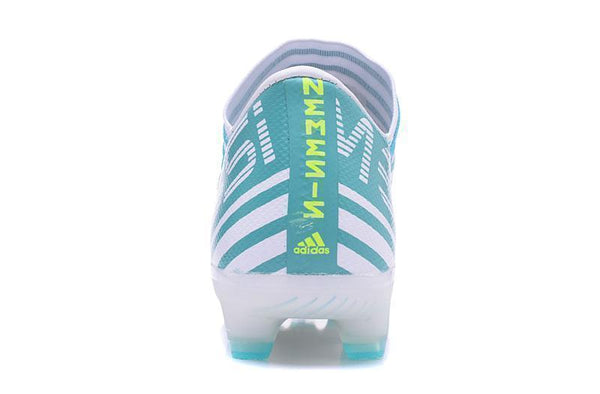 Adidas Nemeziz 17.3 FG Soccer Cleats Blue White Fluorescent Yellow - SocSports