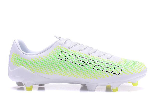 PUMA evoSPEED 17 FG Soccer Cleats White Grass Green Black - SocSports
