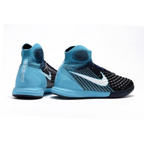 Nike MagistaX Proximo II IC Soccer Shoes Obsidian White Gamma Blue - SocSports