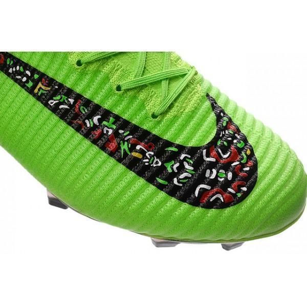 Nike Mercurial Superfly V FG Soccer Cleats Green Black - SocSports
