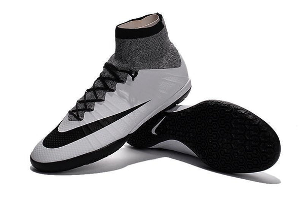 Nike MercurialX Proximo IC Soccer Shoes IC0006 White Black - SocSports