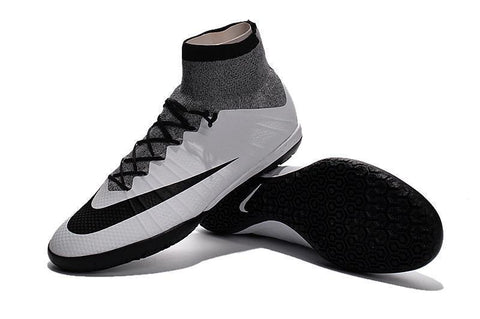 Nike MercurialX Proximo IC Soccer Shoes IC0006 White Black - SocSports