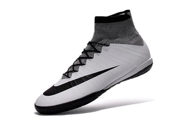 Nike MercurialX Proximo IC Soccer Shoes IC0006 White Black - SocSports