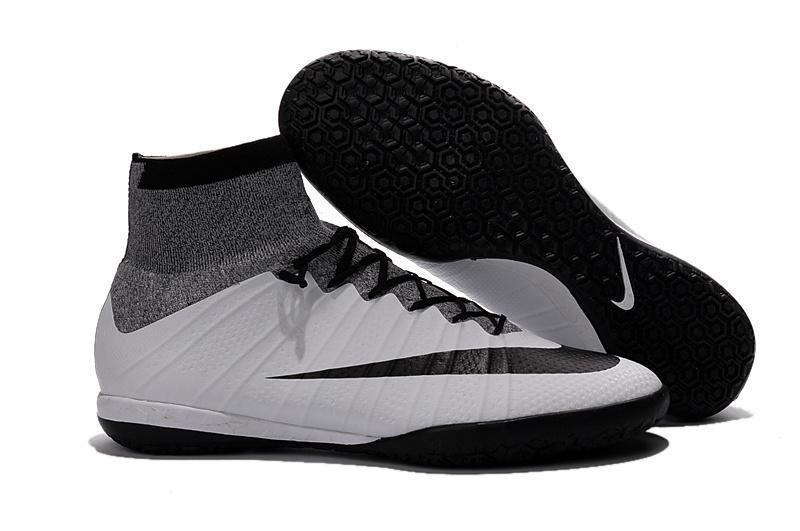 Nike MercurialX Proximo IC Soccer Shoes IC0006 White Black - SocSports