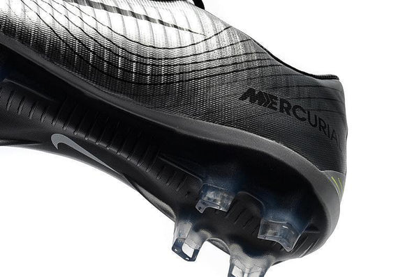 Nike Mercurial Vapor XI FG Soccer Cleats Silver Black - SocSports