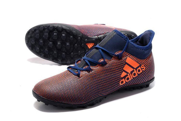 Adidas X Tango 17.3 Turf Soccer Cleats Purple Crimson Deep Blue - SocSports
