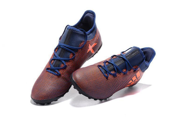 Adidas X Tango 17.3 Turf Soccer Cleats Purple Crimson Deep Blue - SocSports