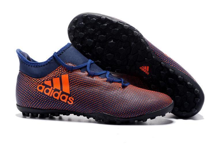 Adidas X Tango 17.3 Turf Soccer Cleats Purple Crimson Deep Blue - SocSports