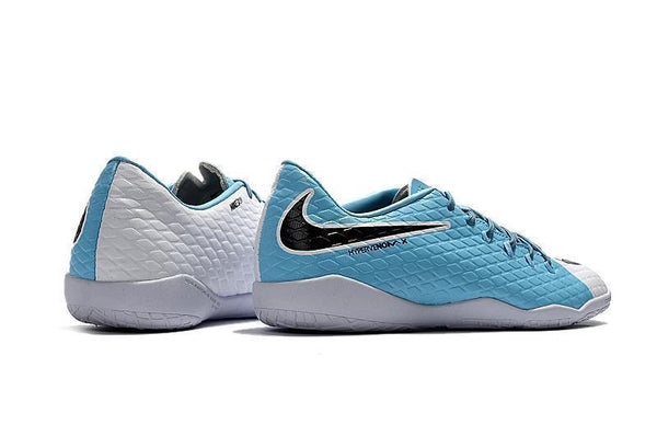 Nike Hypervenom Phelon III IC Soccer Shoes Sky Blue White Black - SocSports