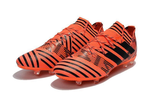 Adidas Nemeziz Messi 17+ 360 Agility FG Soccer Cleats Orange Black - SocSports