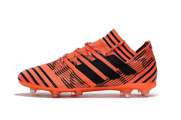 Adidas Nemeziz Messi 17+ 360 Agility FG Soccer Cleats Orange Black - SocSports