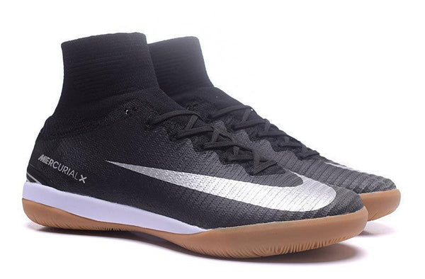 Nike MercurialX Proximo II IC Football Boots IC0042 Black Silver - SocSports