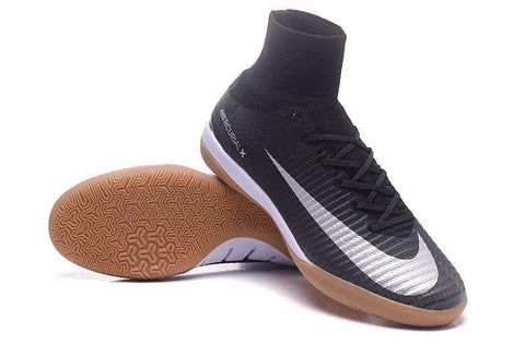 Nike MercurialX Proximo II IC Football Boots IC0042 Black Silver - SocSports